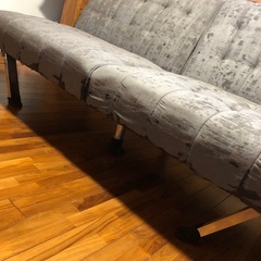 ベッドにもなるソファの画像