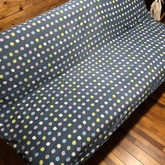 ベッドにもなるソファの画像