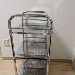 キッチンワゴンラック ３段の画像