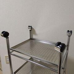 キッチンワゴンラック ３段の画像