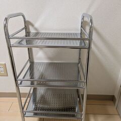 キッチンワゴンラック ３段の画像