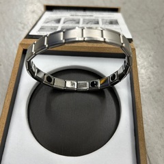 新品未使用ゲルマニュウムブレスレット　の画像