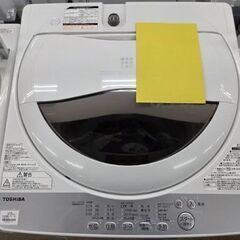 J8656 【リユースのサカイ柏店】 TOSHIBA 東芝 AW-5G6-W 全自動洗濯機 グランホワイト 洗濯5.0kg 乾燥機能無 上開き 2018年　動作確認、クリーニング済み 新品参考価格49,280円の画像
