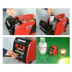 ほぼ未使用●マキタ沼津● ラビット ガスエンジン・インバータ発電機 RGi5の画像