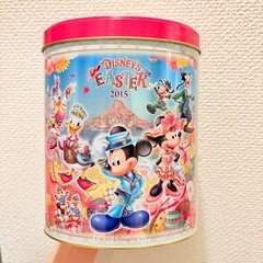 ディズニーお菓子缶 期間限定　イースター　の画像