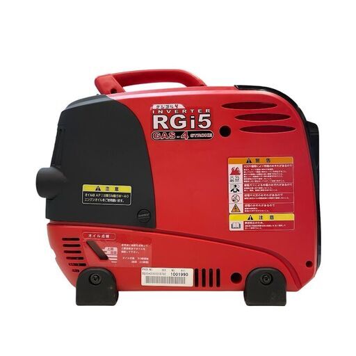 未使用品 ラピッドガス発電機 RGi9 防災用発電機 ほぼ未使用○マキタ沼津○ ラビット ガスエンジン・インバータ発電機