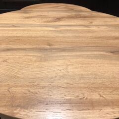 【展示品・未使用】ネストテーブル 円形 大小セット 幅70㎝ 幅50㎝ 参考価格15,990円【送料に設置費込み】🚚自社配送時💳代引き可🚚(現金、クレジット、スマホ決済対応)の画像