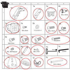 エルゴトロン　モニターアーム　HXの画像