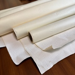 建築資材 余り クロス 壁紙 白系まとめ売りの画像