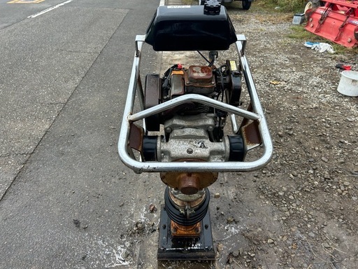 明和　ランマー タンピング 高打撃 RTc-65 転圧機 タンパランマー 地固め 整地 舗装 道路 仕上げ 建設機械 ロビンエンジン　宮崎　簡易始動動画あり