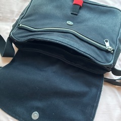 マリメッコ marimekko ショルダーバッグ ブラックの画像