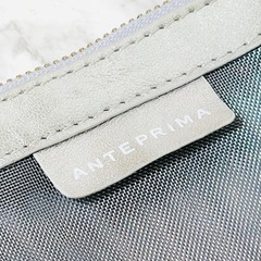 ANTEPRIMA アンテプリマ メッシュ インナーポーチ シルバーの画像