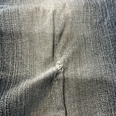 ストレートジーンズ👖EDWINエドウィン502サイズ32穴あり💦ストレートデニムおしゃれ🌷デニムの画像