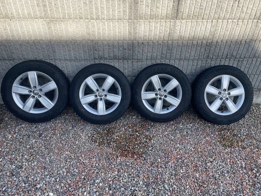 タイヤホイールセット（vw純正品)中古品