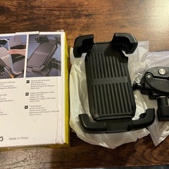 自転車　バイク　スマホホルダー　簡単取り付けの画像