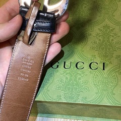 GUCCIベルトの画像