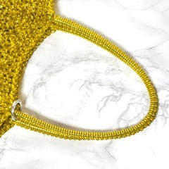 【極美品】ANTEPRIMA アンテプリマ スタンダード スクエア ラージ ワイヤーバッグ マスタードイエローの画像