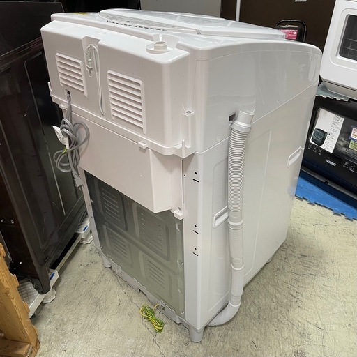 SHARP. 8.0kg簡易乾燥付き洗濯機 ES-TX8E 2020年製 凹みあり