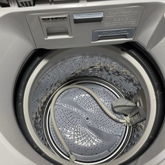 SHARP. 8.0kg簡易乾燥付き洗濯機 ES-TX8E 2020年製 凹みありの画像