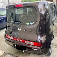 平成30年日産キューブ4万キロ台車検令和8年12月ナビ／テレビ/プッシュスタート/ETC  の画像