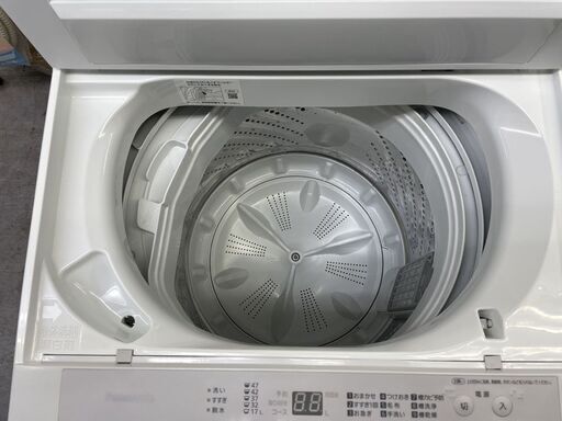 洗濯機 5.0kg 2024年製 パナソニック NA-F5B2 動作確認済み Panasonic 札幌市手稲区