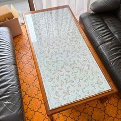 ソファー　テーブル　客間　オフィス　応接セット 事務所の画像