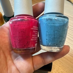 O.P.Iネイル 試色のみ4本、計7本の画像