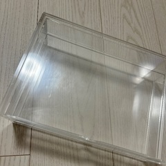 無印良品　重なるアクリルケース2段の画像