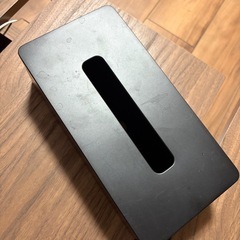 山崎実業　　Yamayaki ティッシュケース　黒の画像