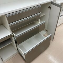 【ジャングルジャングル和歌山店】【Wa3227】レンジボード　リユースショップ リサイクルショップ 中古家具 中古家電 中古自転車 古着 冷蔵庫 洗濯機 エアコン 電子レンジ テレビ オフィス家具 ヴィンテージ アンティーク 和歌山市 岩出市 海南市 岬町 和歌山 大阪の画像