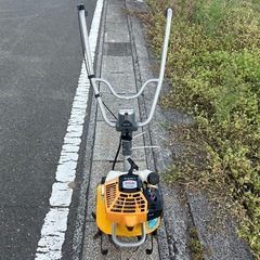 RYOBI カルチベータ 小型耕運機 2サイクル　RCVK-4250 ナタ爪　軽スタート　管理機　耕運機 家庭菜園 畑　リョービ　宮崎　簡易始動動画ありの画像