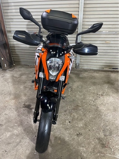 KTM200デューク ETC付き　バッテリー新品　車体　実働　極上　KTM製リアボックス付　低走行　始動動画有り