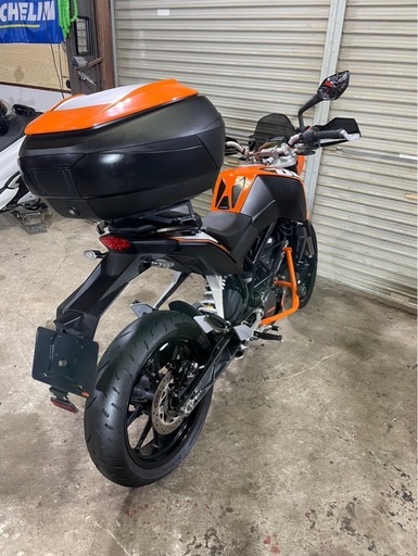 KTM200デューク ETC付き バッテリー新品 車体 実働 極上 KTM製リア