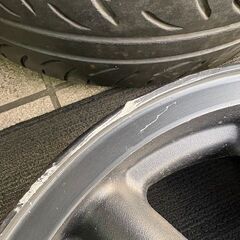 ブラックレーシング pcd100 14インチ 軽自動車、コンパクトカーに！の画像