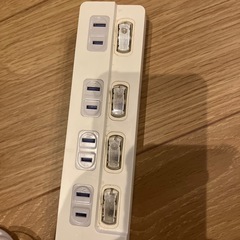 ニトリ製　4個口節電タップの画像