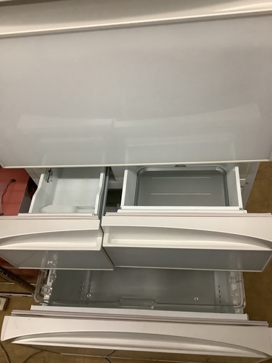 TOSHIBA XVシリーズ 冷凍冷蔵庫 （426L・左開き） 5ドア クリアシェルホワイト GR-H43GXVL リサイクルショップ