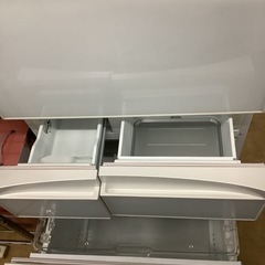 TOSHIBA XVシリーズ 冷凍冷蔵庫 （426L・左開き） 5ドア クリアシェルホワイト GR-H43GXVL リサイクルショップ宮崎屋　佐土原店　25.11.6の画像