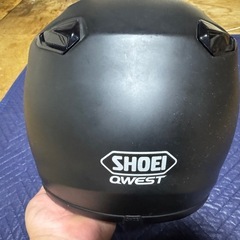 最終値下げ！SHOEI QWEST マットブラック中古の画像