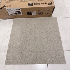 タイルカーペットみし未使用の画像