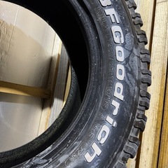 オールテレーンマッドタイヤ　265/65R17 4本セット！の画像