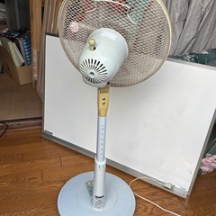 昭和レトロな扇風機　通電OKの画像