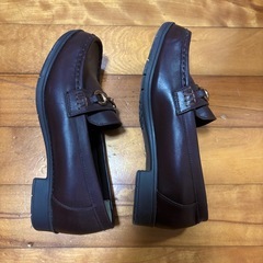 ブラウンローファーの画像