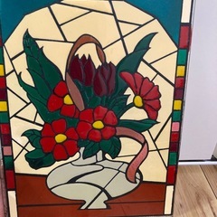 ステンドグラス風？アンティークの画像