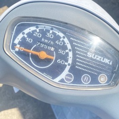 スズキ　レッツ4  実働車の画像