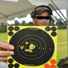 希少 US国内向け　射撃場　Shooting Range フェンス警告看板　一点の画像