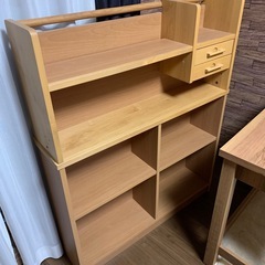 学習机 本棚の画像