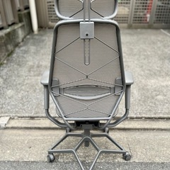 イケア IKEA STYRSPEL スティルスペル グレー ダークグレー ゲーミングチェア OAチェア oa チェア オフィスチェア デスクチェア グレーメッシュ 椅子 チェア 高機能チェア ワークチェア 回転チェア ヘッドレスト付き chair gamingchair workchair officechairの画像