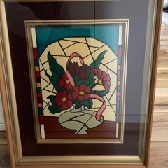 ステンドグラス風？アンティークの画像