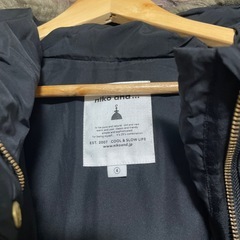 niko and...黒　ダウンの画像