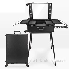 訳あり格安⭐️ハリウッドミラードレッサー　プロ仕様　持ち運べるタイプの画像